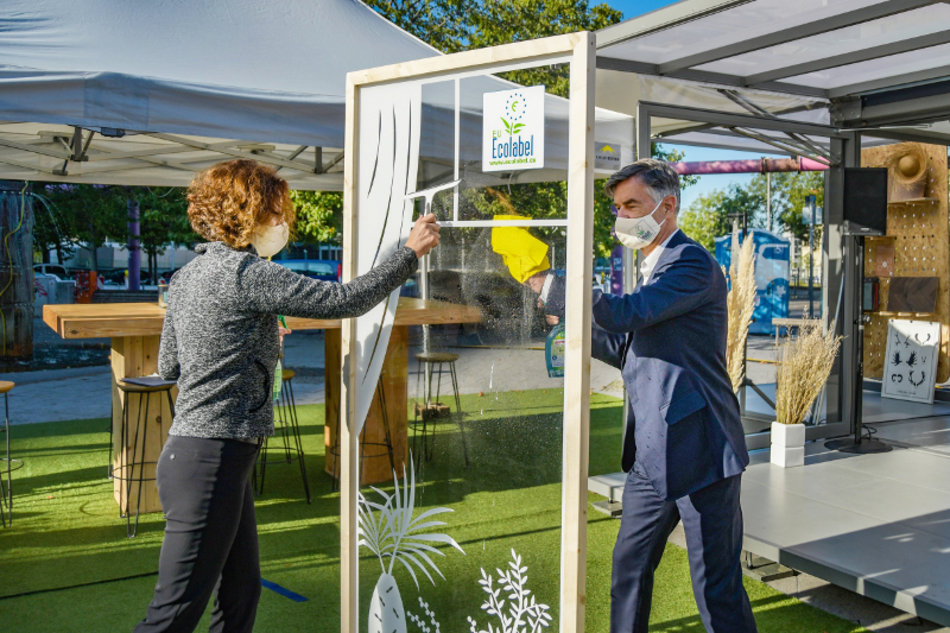 EU Ecolabel Showroom 2020 - Eröffnung