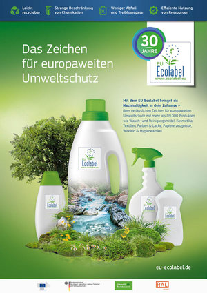 EU Ecolabel Kampagnenmotiv